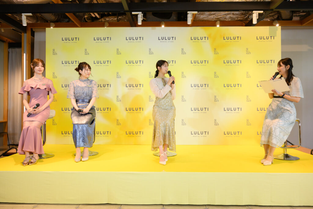 NZ9_2852-1024x683 LULUTI HARAJUKUオープン記念イベントに貴島明日香が登場。「ドレスを選ぶ楽しさの中から、新しい自分を見つけて」
