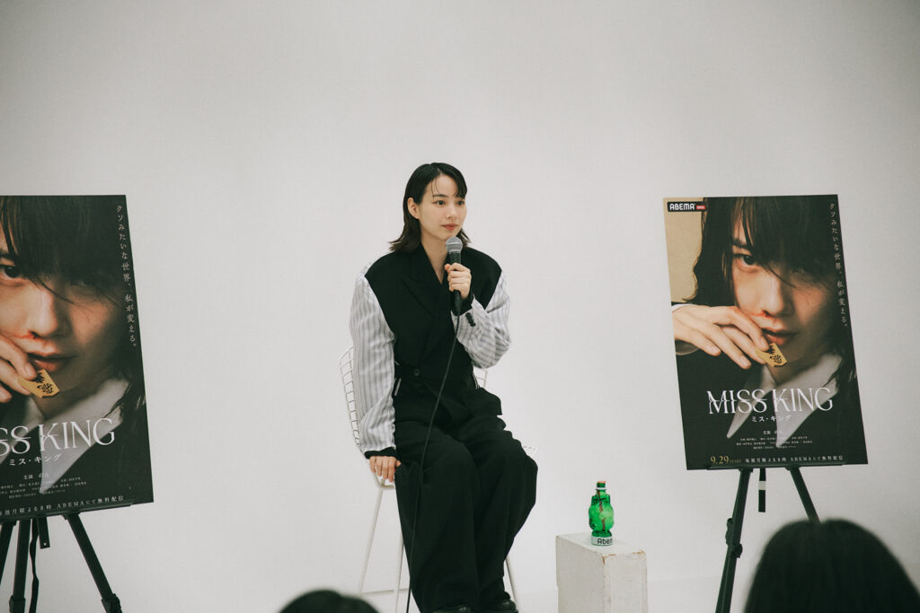 6-1024x683 【主演・のん、囲み取材会レポート】ABEMAオリジナルドラマ『MISS KING / ミス・キング』「ここまで笑顔を見せない役は初めて」「引きずり込まれまれる感覚」