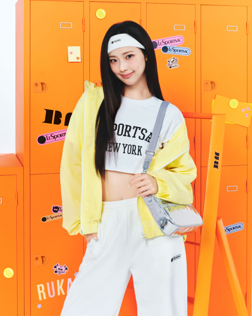 LeSportsac×BABYMONSTER-RUKA-819x1024 レスポートサックジャパンが日本初のウェアコレクションをローンチ BABYMONSTERがブランドミューズに! ビジュアル・WEBムービー解禁